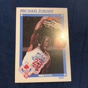 Michael Jordan 91 nba hoops